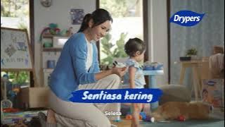Drypers - Si manja comot, Drypers sentiasa kering dan serasi!