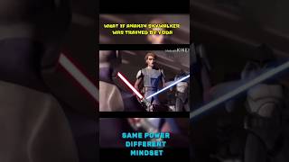 WHAT IF ANAKIN WAS TRAINED BY YODA #shorts #starwars #anakinskywalker #yoda #ytshorts #obiwan