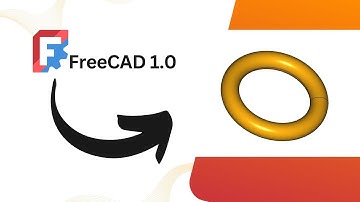 How to create an O-ring in FreeCAD | Step by step