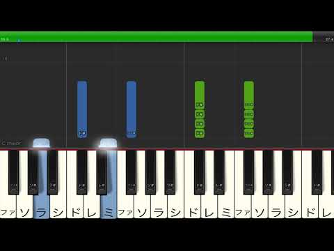 DA PUMP U.S.A ピアノ　簡単ver サビ