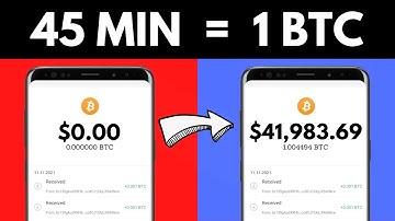 Mine 1 Bitcoin in 45 minutes - Free Bitcoin Mining Website 2021 with Payment Proof