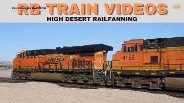 RB Morning Train Video BNSF 6725 WB PORT STACK TRAIN MP 17.3 CAJON SUB #railfanning #youtubeshorts
