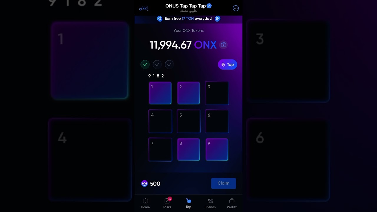 ONUS Daily Code 02 Oct 2024