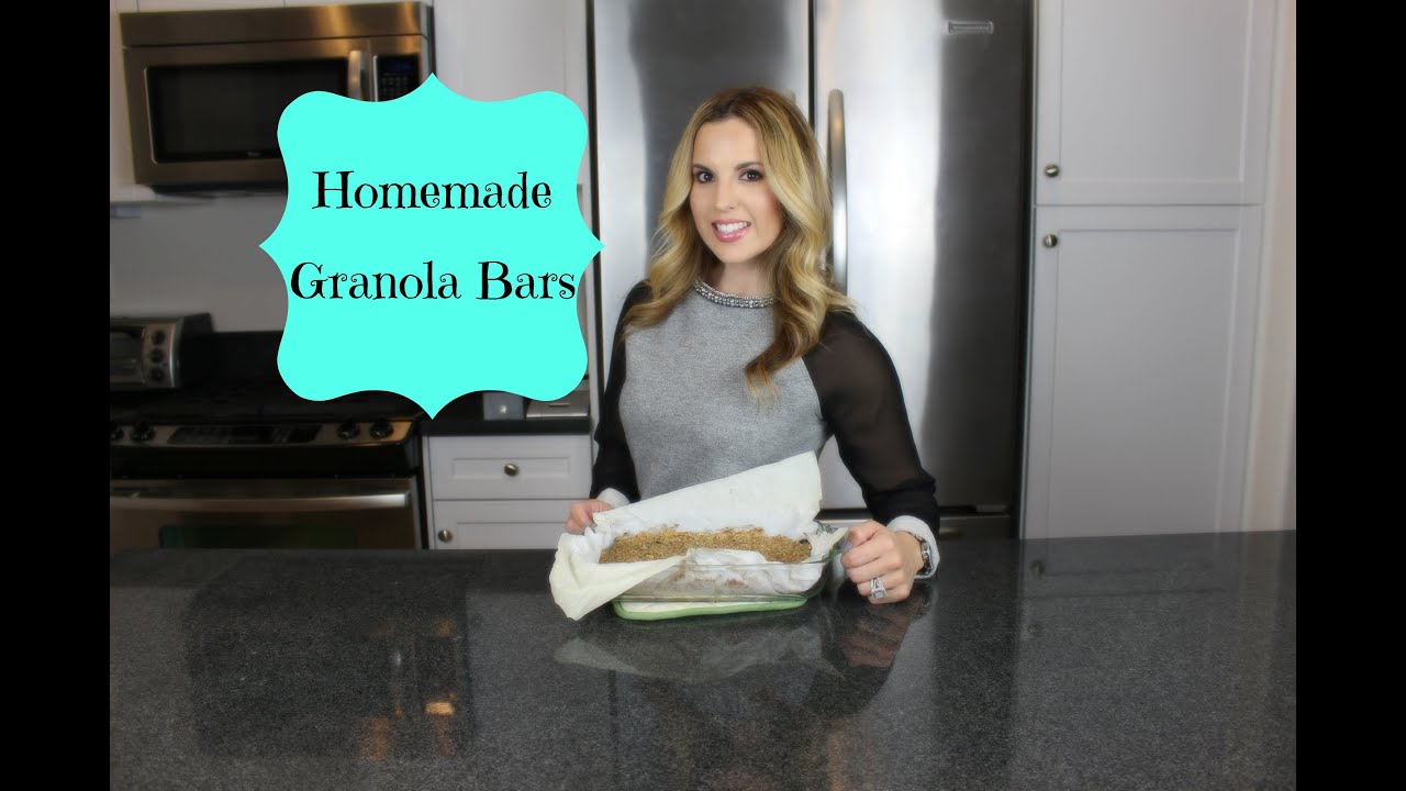 Homemade Granola Bars YouTube