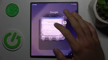 How to Create Website Shortcuts on SAMSUNG Galaxy Z Fold 6 – Website Icon
