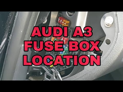 🚗👨‍🔧 Audi A3 Fuse Box Location