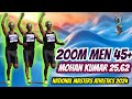 200m men 45  mohan kumar tn 2562  swaminathan gunasekaran