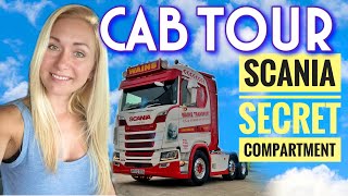 CAB TOUR | Scania SECRET compartment | next gen 500S