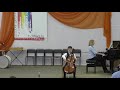 22 03 2018 Отчётный концерт оркестрового отд  Карпенко Кирилл
