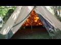 Setting up the Safir 9 CP Nordic TiPi Tent