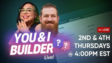[E33] You & I Builder Live! Updates, Styling, and Modals in Kanban