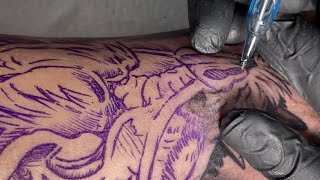 Dragon Tattoo | 3x speed