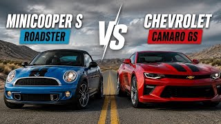 Minicooper S roadster vs chevrolet camaro GS. #gameloft #asphaltnitrovideos