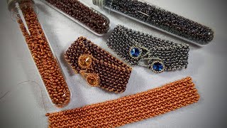 Herringbone Stitch Bracelet Tutorial Using Twin Beads