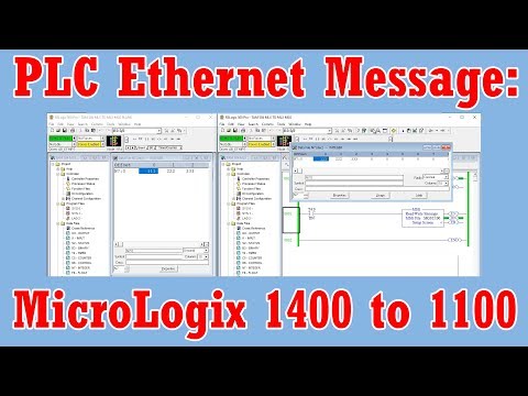 How to Message (MSG) Data between MicroLogix over Ethernet