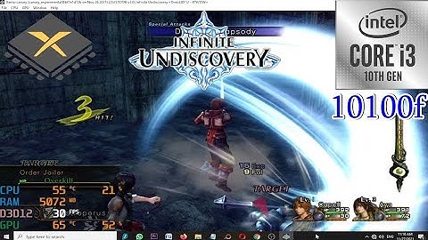 Xenia Canary bf7e1d72b Infinite Undiscovery on Intel Core i3 10100f GTX 970