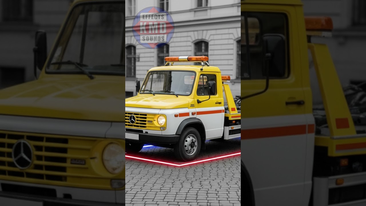 TOW TRUCK SOUND 🎶 VEHICLE SOUNDS - The Best Sound Effects