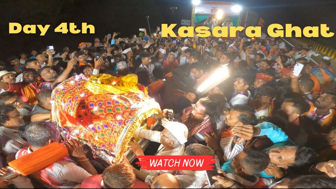 Day 4th || ( kharadi to Kasara ) Sai Sevak Mandal mumbai 2025 #vlog #saibaba #sai