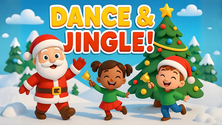 🎄 Jingle Bell Dance Party | Nursery Rhymes | Jumpy Pebbles 🎅