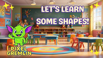 🎶 Learn Shapes with This Fun Kids Song! 🎨 | Circle, Square, Triangle, Rectangle