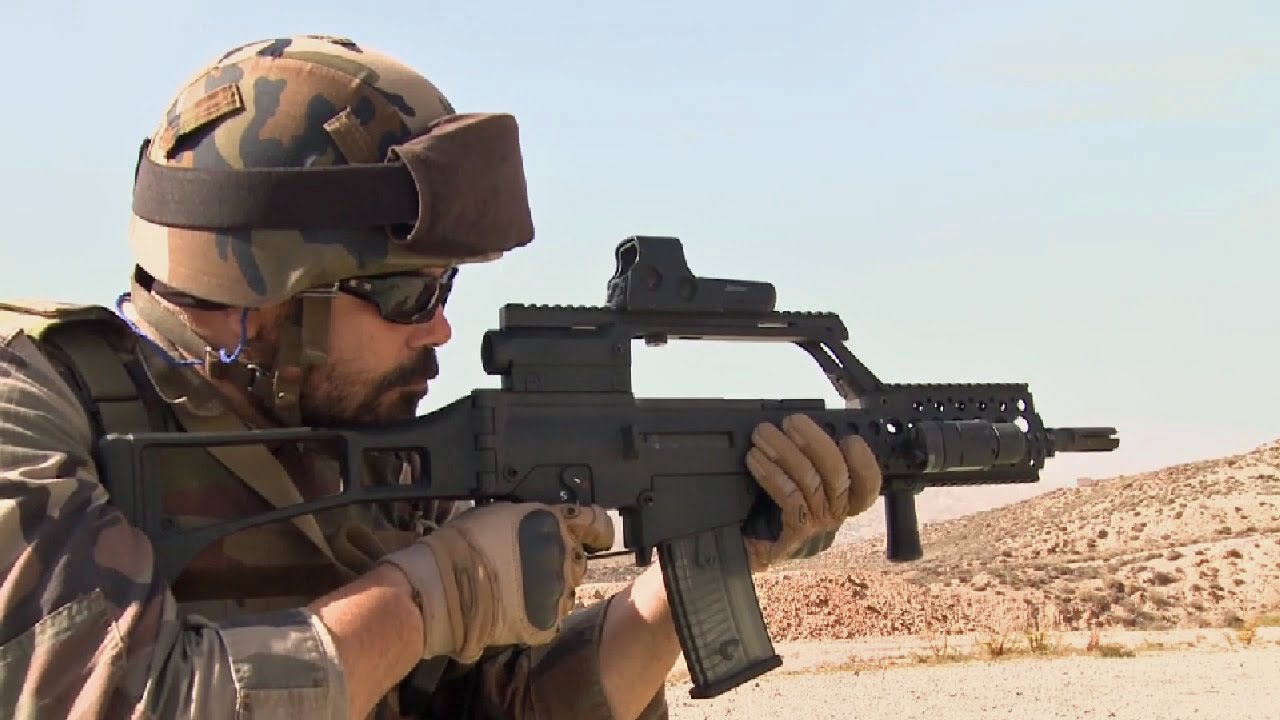 スペイン海兵隊 上陸演習 v7 H K G36 Nato軍事演習 Youtube