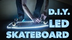 How to make an LED skateboard!