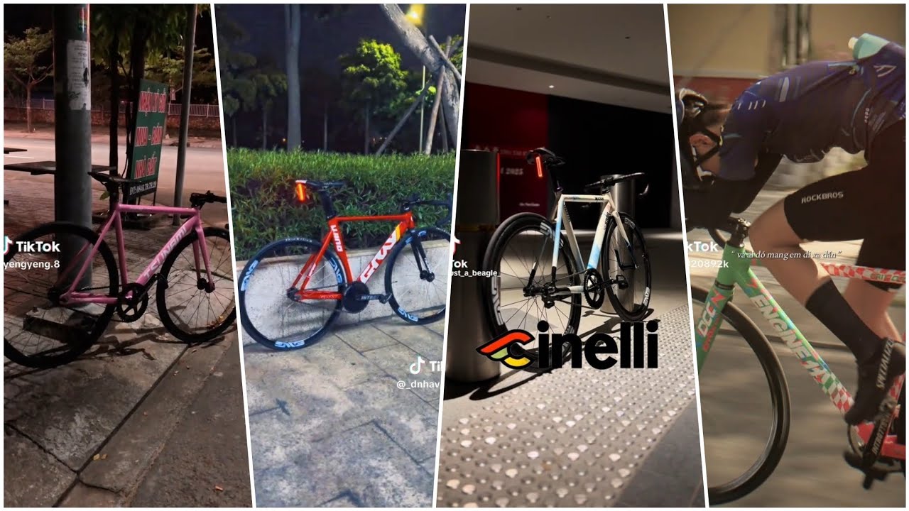 Natshi Fixed Gear | Tổng hợp tiktok Fixed Gear | Khi chơi xe  Fixed Gear là một đam mê khó bỏ