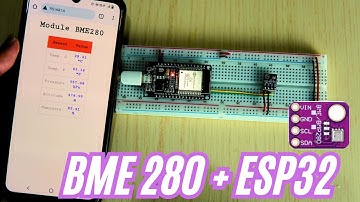Tutorial menggunakan ESP32 dengan module BME280 sensor udara suhu, kelembaban, ketinggian, tekanan