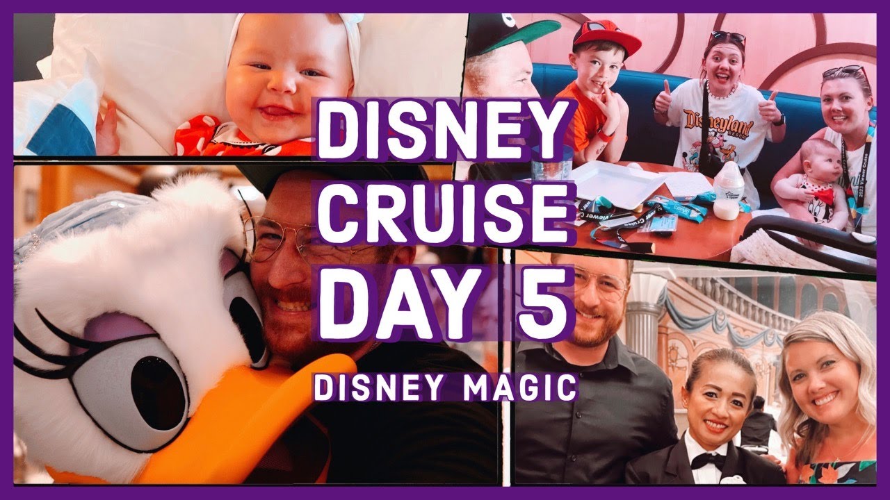 Disney Cruise Day 5 🚢  // Relaxing Day at Sea // Lobster at Lumiere’s