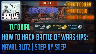 Battle of Warships Mod Apk (Infinite Dollar, Gold, & Platinum) | Android | Tutorial screenshot 3