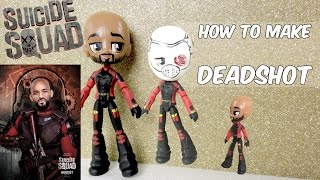 How To Make Suicide Squad Deadshot Custom Doll Tutorial Start With Toys