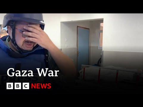 BBC reporter reveals emotional toll of covering war in Gaza | BBC News