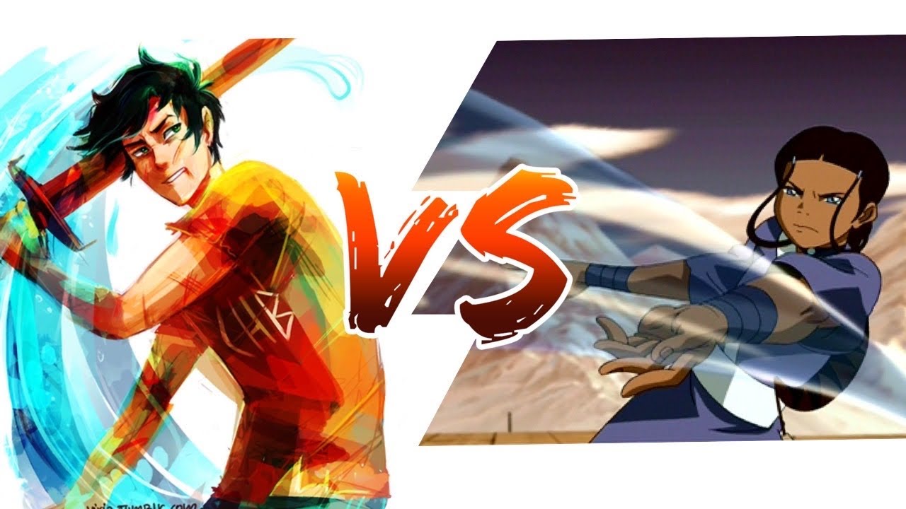 Percy Jackson Vs Katara Part 1