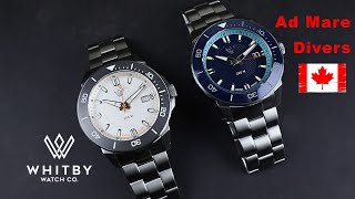 Great Canadian Divers! The Whitby Watch Co. AD MARE Dive Watch Review