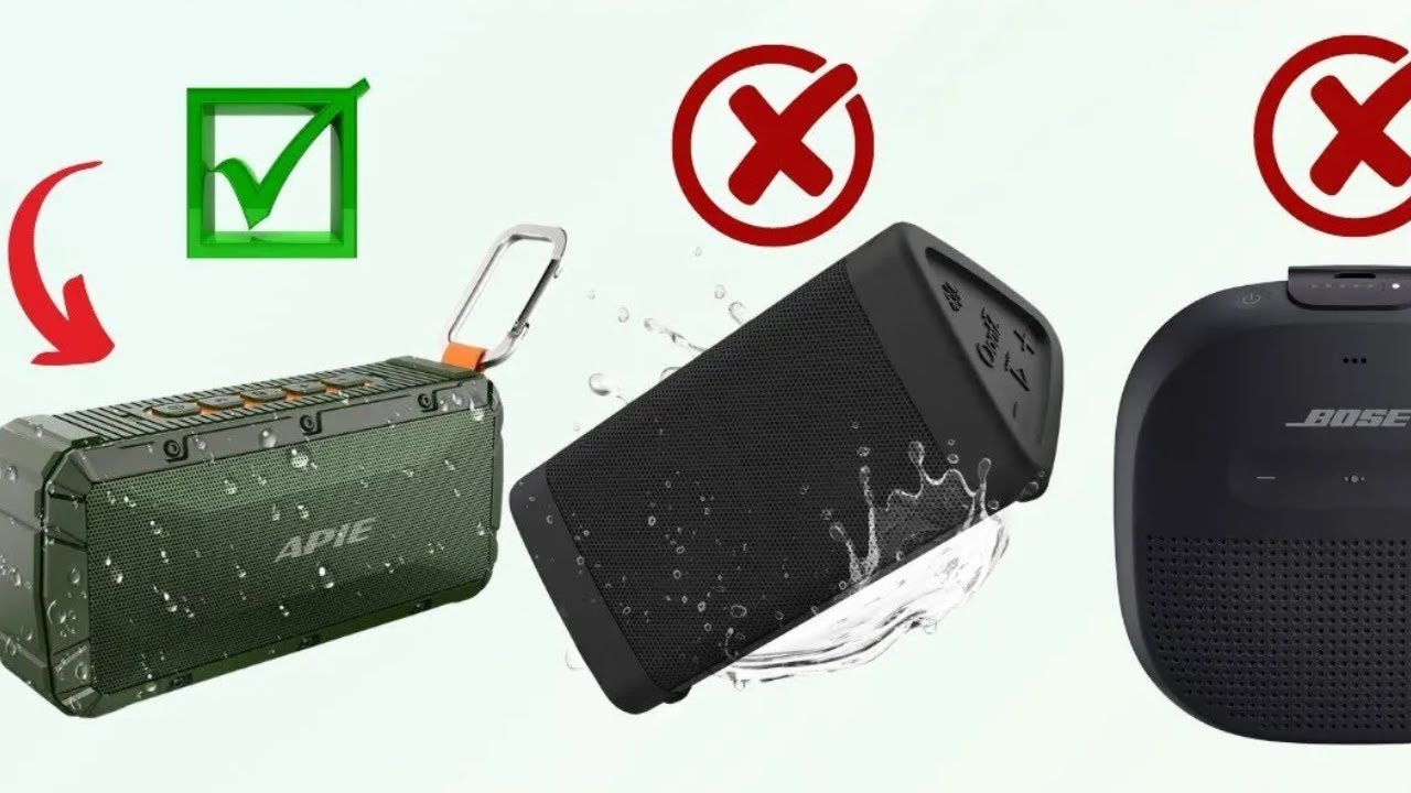 Top 5 Best Waterproof Bluetooth Speaker For The Money 2025 🔥 - YouTube