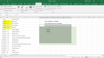22 Excel VBA Custom Shortcuts
