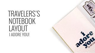 Traveler's Notebook Process Layout 2019 | Studio Calico Out & About Kit