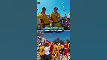 Alex Palou and Team Chip Ganassi were all SMILES after race win! 🏆🏁#IndyCar #RoadAmerica #Racing
