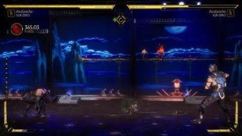 MK11 Avalanche Sub-Zero low reset to 124KB