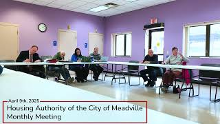 Housing Authority   April 2025 Monthly Meeting