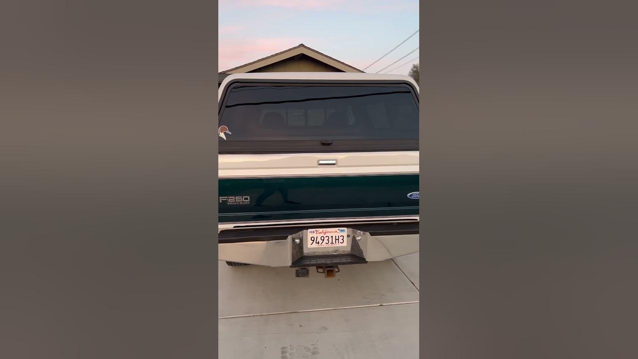 1997 f 250 crew cab short bed youtube