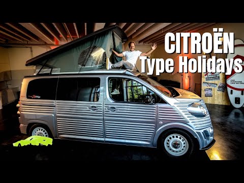 Citroën Type Holidays 2024 - Der Camper Star auf dem Caravan Salon? Moderner Campervan im Retro Look