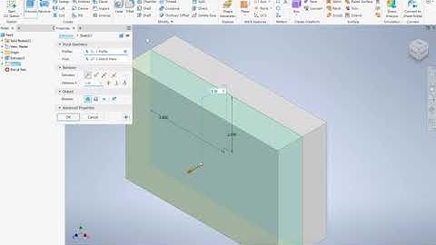 Autodesk Inventor 2021 Hole Function Instead of Plain Extrusions