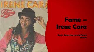Fame   Irene Cara Lyrics