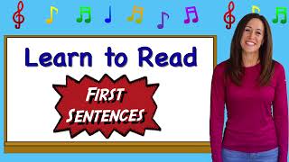 first sentences for babies toddlers children read with miss patty sight words learn to talk