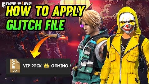 HOW TO APPLY GLITCH FILE WITH ZARCHIVER|GLITCH FILE USE KAISE KARE.HOW TO APPLY GLITCH FILE IN Urdu