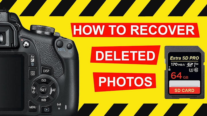 How to recover images from sd card