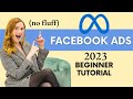 Facebook ads for beginners  low budgets complete guide account buildout creatives  optimizing