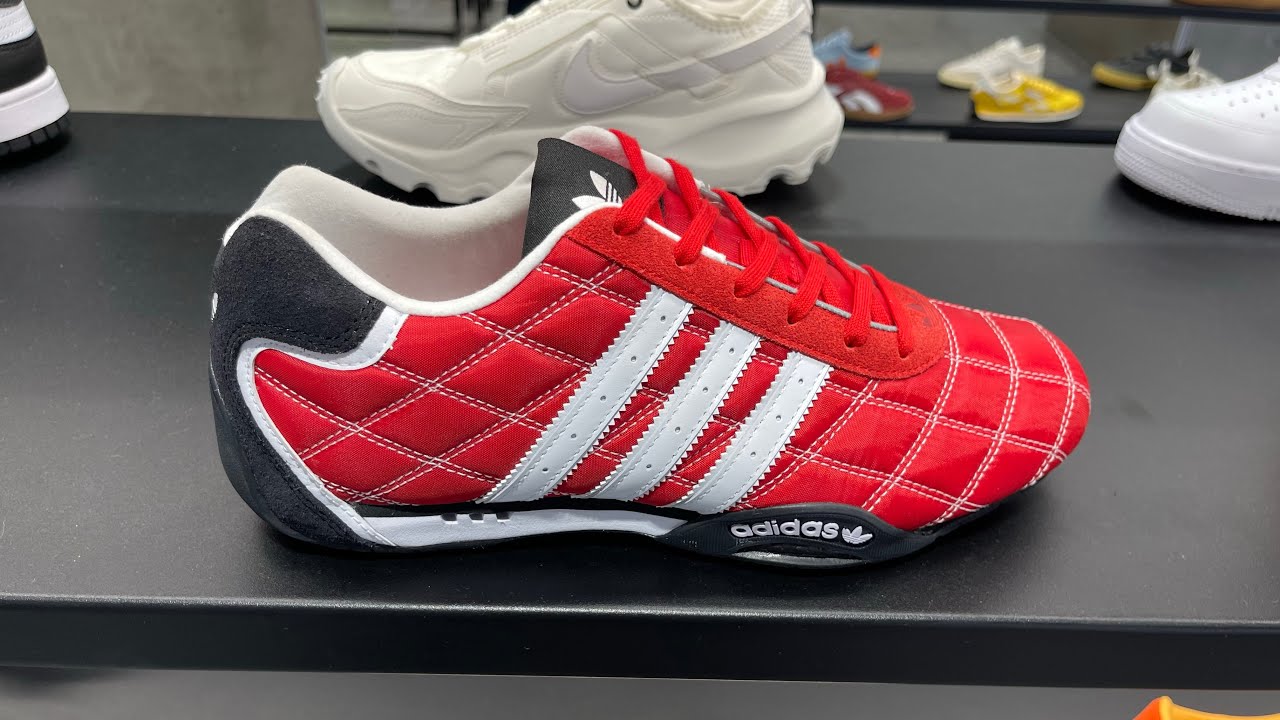 ● ADIDAS ● ADIRACER HI Better Scarlet adidas Originals Adiracer Lo 'Cloud White Better Scarlet