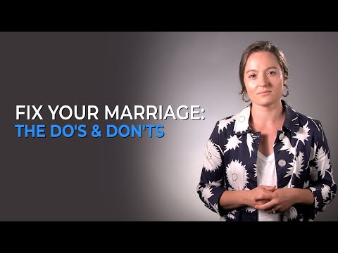 Video: The Man Does Not Work And Does Not Help. Leave Or Save The Marriage?